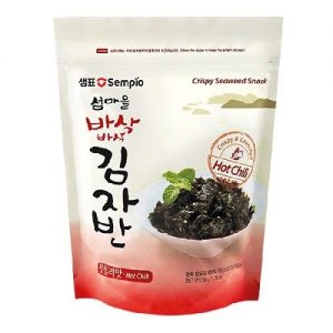 Sempio Kim Ja Ban Crispy Seaweed Snack Seasoned Hot Chili 50gr 1