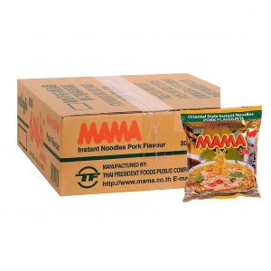 Mama Oriental Style Instant Noodles Pork Flavour 30x60gr ( 1 ks)