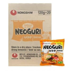 Nongshim Neoguri Mild Seafood Ramyun Instant Noodles 125gr