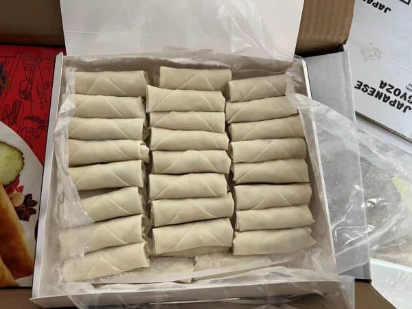 Tsingtao Spring Rool Seamaid Tsingtao Vegetable Spring Rolls 20gr x 50 pieces -1kg